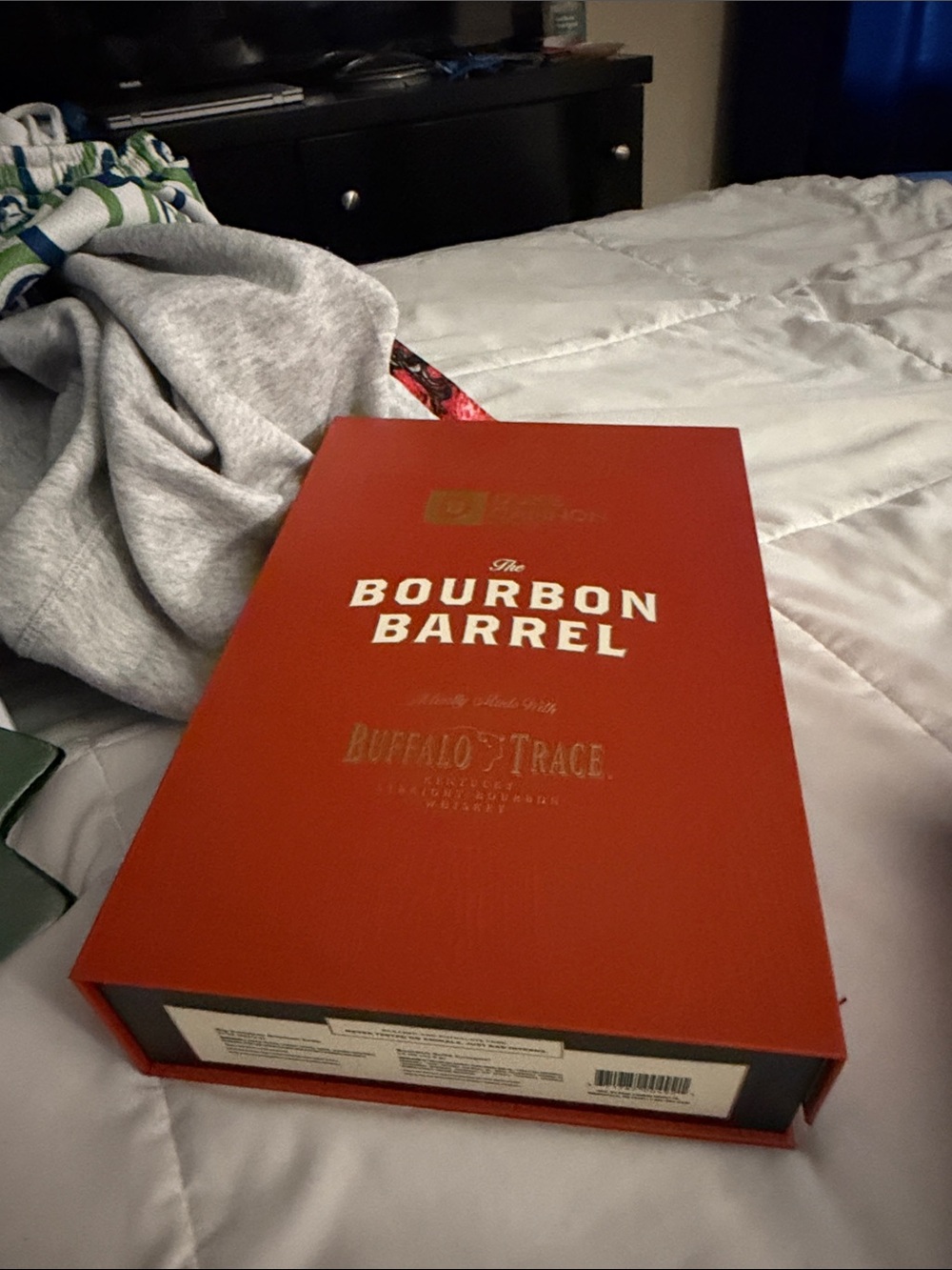 The Bourbon Barrel Buffalo Trace Gift Box - Red